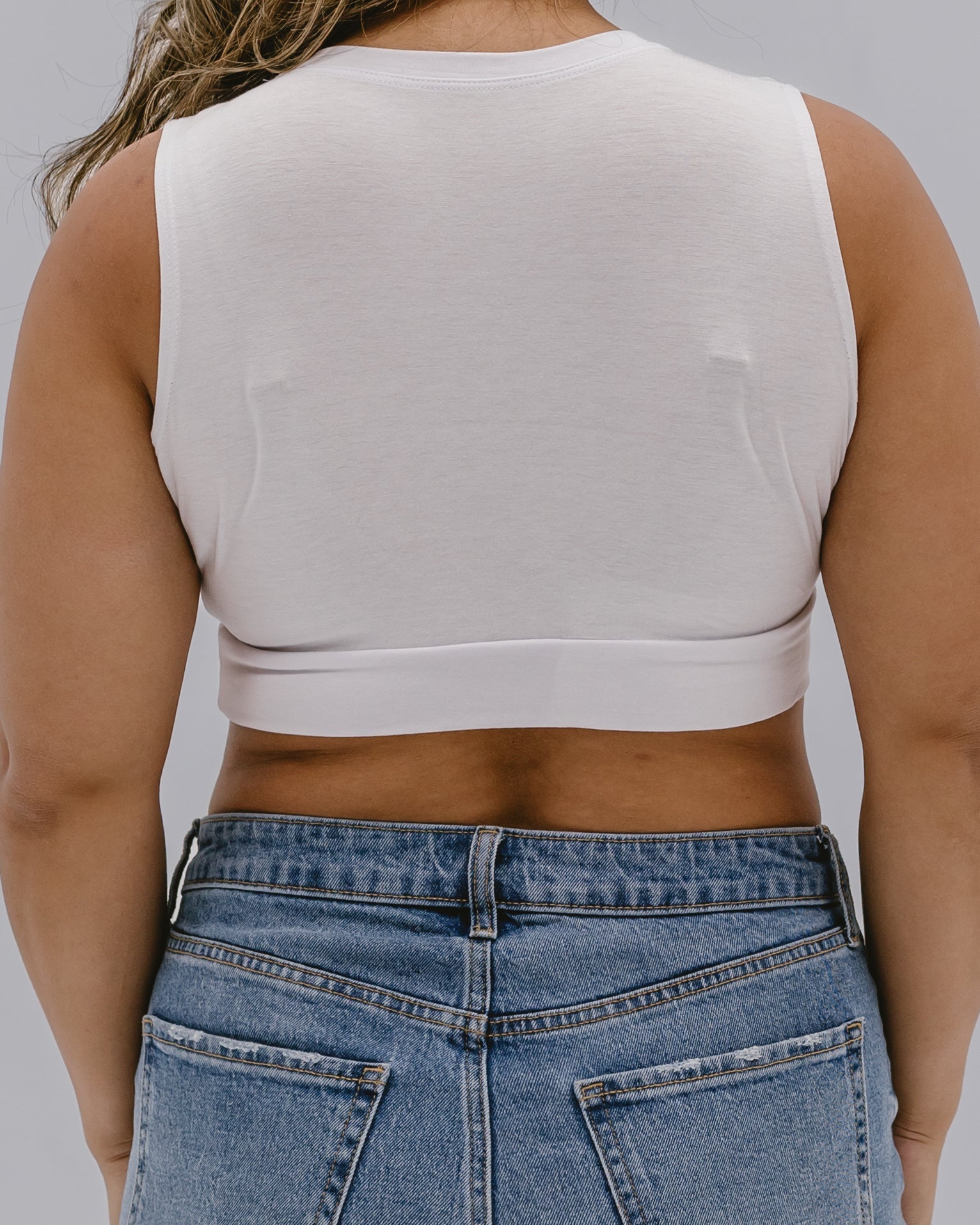 Crew Neck Tank Halftee